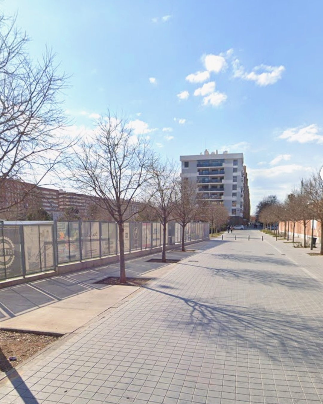 Paseo arbolado del barrio de Malilla, Valencia